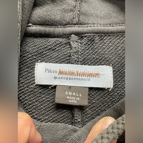 Anthropologie Pilcro and the Letterpress Flynn Hoodie Sweatshirt Size Small - Picture 7 of 7